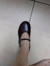 拔佳（Bata）瑪麗珍羊皮書(shū)單人舞軟底單鞋女2025秋商場(chǎng)新款淺口女鞋53968CQ5 啡色 38 曬單實(shí)拍圖