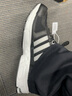 阿迪達(dá)斯 （adidas）男鞋春季新款透氣氣墊休閑輕便減震耐磨防滑百搭運(yùn)動(dòng)老爹跑步鞋子 FW9995 黑白 42 曬單實(shí)拍圖