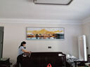 展維客廳畫(huà)沙發(fā)背景墻掛畫(huà)2025新款大氣壁畫(huà)客廳裝飾畫(huà)山水畫(huà)靠山圖 流水生財-輕奢高檔風(fēng)景畫(huà)靠山圖 220*85【晶瓷畫(huà)+鋁合金框】 曬單實(shí)拍圖