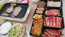宅鮮匯烤肉套餐韓式烤肉燒烤食材0添加家庭聚會(huì )露營(yíng)烤肉牛肉肥牛五花肉 2-3人烤肉套餐A 曬單實(shí)拍圖