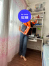 歌莉婭背帶褲女秋季新款休閑寬松復古玻尿酸牛仔褲1C7JCD030 75U牛仔藍 L (170) 曬單實拍圖