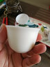 畢方器物（BifongWare）茶壺陶瓷功夫茶具泡茶壺玉瓷壺大號過濾泡茶器家用建白瓷手工茶壺 羊脂玉白瓷竹節(jié)壺 200ml 曬單實拍圖