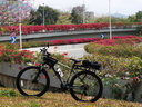 洛克兄弟自行車(chē)后貨架帶尾燈擋泥板車(chē)包山地車(chē)鋁合金快拆貨架 貨架+Q4+坐墊包 曬單實(shí)拍圖