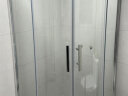 箭牌（ARROW）整体淋浴房玻璃浴房浴室干湿分离家用太空铝框架弧扇形简易可定制 900*900mm 弧扇形【1399】现货 实拍图