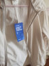 asics亚瑟士童装2024春夏季男女童UPF50+防晒服防紫外线梭织外套 05浅驼 130cm 实拍图