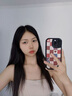 圣圖朗新款17格子愛(ài)心小羊皮適用于iPhone15Pro蘋(píng)果14Promax手機殼13高級感8plus女全包12軟套防摔16小眾 黑色-格子愛(ài)心英文-小羊皮 iPhone 14 Pro Max 曬單實(shí)拍圖