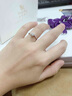 FR鉆石戒指女PT950鉑金結(jié)婚求婚真愛戒指一克拉婚戒七夕禮物 【鉑金】40分鉆IJ色/SI 曬單實(shí)拍圖