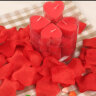 青苇 心形蜡烛玫瑰花瓣套装生日装饰情人节520表白求婚婚房布置室内 实拍图