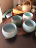 肖字和德品茗杯官定鈞汝哥窯茶杯陶瓷功夫茶具小茶杯汝瓷開片可養(yǎng)個(gè)人單杯 不到杯-官窯 曬單實(shí)拍圖