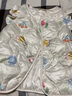 戴維貝拉（DAVE＆BELLA）兒童背心女童羽絨馬甲保暖小童羽絨服寶寶坎肩秋冬新款童裝 花朵印花【DB4223466】 90 cm（建議身高80-90cm） 曬單實拍圖
