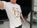 真維斯（JEANSWEST）短袖t恤男女同款夏季青少年學(xué)生ins風(fēng)簡(jiǎn)約純棉半袖T恤衫寬松上衣 白色（你是對(duì)的） XL 體重【115-130斤左右】 曬單實(shí)拍圖
