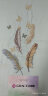 洁丽雅（Grace）四件套双人刺绣磨毛绣花被套床品套件 羽蝶-浅青2x2.3米被套 实拍图