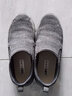 榮仕中老年健康男春秋防滑透氣男鞋套腳輕便爸爸休閑軟底老人健步鞋 深灰 單層 男款 40 曬單實(shí)拍圖