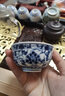 景德鎮(zhèn)陶瓷品茗杯個人杯單杯高白功夫茶具小茶杯手繪青花主人杯工夫 壓手杯牡丹 曬單實拍圖