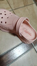 斯凱奇（Skechers）洞洞鞋厚底沙灘涼鞋女外穿高級感包頭踩屎感多巴胺泡泡鞋 桃粉色/PCH 37 尺碼偏大，建議選小一碼 曬單實(shí)拍圖