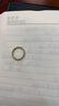 詩筠（SHIJUN）滿天星戒指素圈男女情侶小眾設(shè)計禮物友閨蜜輕奢 滿天星戒指(美碼5號國號9-10號) 曬單實拍圖