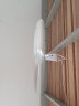 美菱（MeiLing） 小型吊扇卧室蚊帐床上大风力学生宿舍迷你挂式六叶电风扇 白色4档遥控延长线款（共3.8米） 实拍图