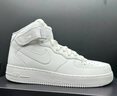 耐克（NIKE）  新款 AF1 AIR FORCE 1 空軍一號(hào)透氣耐磨休閑鞋女子 DD9625-100 38.5 曬單實(shí)拍圖