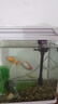 初迪魚缸熱彎高清玻璃家用桌面小型客廳懶人免換水自循環(huán)水族箱金魚缸 U380小橋造景缸【38.5x27x42.5cm】 曬單實拍圖