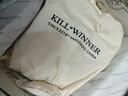 KILLWINNER【王鶴棣同款】KILLWINNER潮牌 Noah's ark 牛仔破碎流星低幫板鞋 黑色 39 曬單實(shí)拍圖