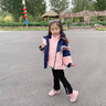G.DUCKKIDS童裝女童沖鋒衣三合一兒童外套新款中小童女孩夾棉風(fēng)衣加厚保暖 粉色外套+內膽【朱迪兔】 100 (建議身高90-100cm 3-4歲) 曬單實(shí)拍圖