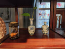 LICHEN 景德鎮(zhèn)迷你陶瓷花瓶創(chuàng)意工藝品家居客廳裝飾擺件擺設(shè) 羅漢瓶 曬單實(shí)拍圖