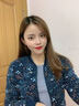 云閣棲香2025新款蠶絲棉衣手工貼身女士加厚小棉襖防寒修身保暖內穿冬季裝 花語(yǔ)夜 女 脫膽 拉鏈衣 M碼 建議100斤以下 曬單實(shí)拍圖