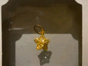 周大福 爆閃方糖許愿星星黃金吊墜(工費180)約1.45g EOF1392 曬單實拍圖