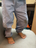 彌美樂(lè)男童套裝春秋裝兒童套裝男寶寶衣服韓版上衣夾克外套中小童3-9歲 藍(lán)色衛(wèi)衣外套+休閑褲+斜挎包 120 建議身高1.1-1.2米 曬單實(shí)拍圖