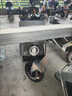無(wú)畏懼304不銹鋼C級鎖芯碟剎鎖摩托車(chē)防盜鎖電動(dòng)電瓶車(chē)山地車(chē)鎖防水防銹 DT5銀色【合金鎖架+提醒繩】 曬單實(shí)拍圖