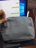 易科星 適用蘋(píng)果小米華為筆記本Macbook電腦電源包數據線(xiàn)收納包鼠標筆記本電源線(xiàn)充電器配件收納袋 灰色 曬單實(shí)拍圖