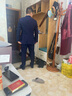 淵捷（上門(mén)量體）羊毛藍(lán)色痞帥西裝套裝春秋男士西服外套休閑韓版正裝 琉璃藍(lán)一粒扣款 單人單版量身定做聯(lián)系客服 曬單實(shí)拍圖