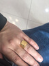 美飾緣新款鍍沙金戒指福字老板戒指鍍金潮男 福發(fā)財(cái)龍 戒子開口指環(huán)霸氣男士時(shí)尚飾品網(wǎng)紅款 龍字款 曬單實(shí)拍圖