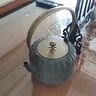 容山堂 老鐵壺大燒水壺日式煮茶器純銅壺蓋泡茶壺煮茶壺茶爐茶具 1.2L 老鐵壺-錘紋紐扣 曬單實(shí)拍圖