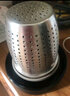 膳魔師（THERMOS）保溫杯真空不銹鋼把手男女泡茶水杯帶茶漏辦公帶手柄杯子TCMF-501 黑色(不銹鋼茶漏) 500ml 曬單實(shí)拍圖
