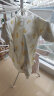童泰秋冬0-6个月婴儿男女宝宝保暖连体蝴蝶哈衣TS23D165 黄色 66 实拍图