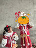 過(guò)年衣服套裝女童馬面裙原創(chuàng  )漢服年服女童冬季加絨加厚唐裝中國兒童日常喜慶寶寶拜年套裝 紅色款(加絨加厚)五件套送頭飾 100 曬單實(shí)拍圖