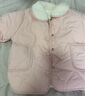 凡獵女童棉服外套冬裝洋氣兒童加絨夾棉加厚保暖棉衣寶寶棉襖冬季 粉色 80 曬單實拍圖