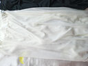 共妍 現(xiàn)代舞服古典舞服女 民族舞蹈服莫代爾練功褲飄逸雪紡舞蹈褲闊腿 原白 均碼 曬單實拍圖