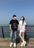笙韻工作服定制情侶裝夏季裝衣服2024新款diy短袖t恤純棉團(tuán)體班服定制 男白+女白（卡通姓氏定制） L 男+女M 曬單實(shí)拍圖