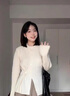 艾珠兒（Aizhuer）針織連衣裙2025年新款秋冬套裝女韓版時(shí)尚氣質(zhì)收腰顯瘦套裝裙子女 毛衣+半裙 M 曬單實(shí)拍圖