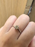 CRD克徠帝【現(xiàn)貨閃發(fā)】鉆戒女鉑金鉆石戒指訂婚結(jié)婚戒指扭臂六爪 心花怒放【G0792E】 40分 曬單實(shí)拍圖
