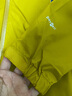 mont·bell雷系列女款單層硬殼沖鋒衣戶(hù)外防水防風(fēng)透氣連帽夾克外套1128636 TOPAZ托帕石黃 M 曬單實(shí)拍圖