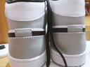 NIKE耐克 Air Jordan 1 Mid AJ1煙灰男子中幫運動(dòng)籃球鞋 554724-092 42 曬單實(shí)拍圖