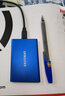 三星（SAMSUNG） T7 NVMe便攜Type-c USB3.2安卓手機電腦外接相機電視移動(dòng)固態(tài)硬盤(pán) ssd游戲機大容量外置存儲 T7極光藍 2TB 曬單實(shí)拍圖