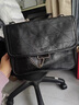袋鼠高級質(zhì)感小眾包包女包2025韓版七夕百搭鏈條流浪包單肩斜挎包 黑色 曬單實(shí)拍圖