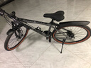 蘭令（RALEIGH） 山地車(chē)自行車(chē)鋁合金車(chē)架變速油碟減震成人男青少年學(xué)生通勤單車(chē) 探險(xiǎn)家 騎士灰 27速 線碟 鋁架 26英寸（適合身高155-185cm） 曬單實(shí)拍圖
