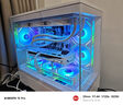 愛(ài)國者（aigo）星璨嵐 白色 游戲電腦臺式主機箱 支持360水冷 M-ATX主板/四面快拆/270°海景房/5090顯卡 曬單實(shí)拍圖