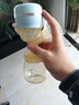 Hyeababy電動(dòng)吸奶器一體式電動(dòng)單邊靜音擠奶器大吸力拔奶器ppsu奶瓶 藍(lán)色 曬單實(shí)拍圖