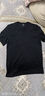 七匹狼 純棉T恤衫男夏季打底衣短t全棉短袖透氣汗衫寬松老頭衫內搭小白t V.領(lǐng)1件裝(黑色)打底/外穿/居家 2XL （身高175-185/150-170斤） 曬單實(shí)拍圖